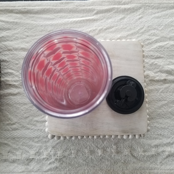 Starbucks Red, Purple and Pink Heart Tumbler - Picture 3 of 4